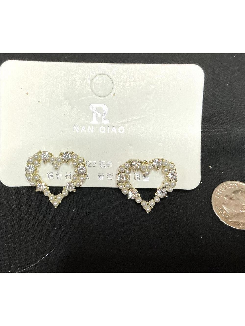 Prime Heart Earrings sterling